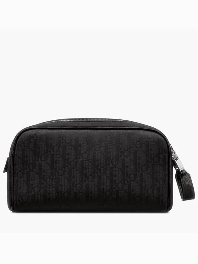 Toiletry Oblique Parley Ocean Plastic Clutch Bag Black - DIOR - BALAAN 4