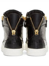 Croc Black Women's High Tops RW5006 - GIUSEPPE ZANOTTI - BALAAN 5