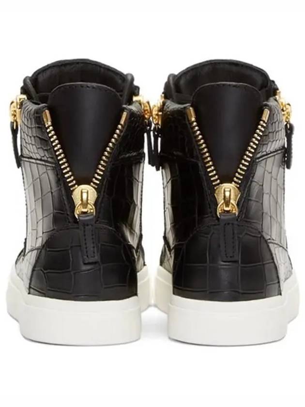 Croc Black Women's High Tops RW5006 - GIUSEPPE ZANOTTI - BALAAN 5