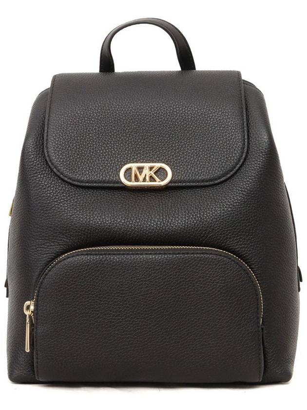 Logo Grain Leather Backpack Black - MICHAEL KORS - BALAAN 2