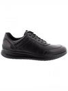 Aquet Low Top Sneakers Black - ECCO - BALAAN 4