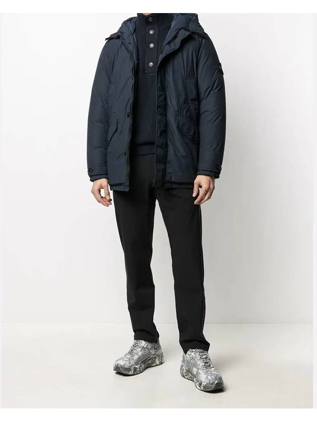 Waffen Naslan Padding Navy - STONE ISLAND - BALAAN.