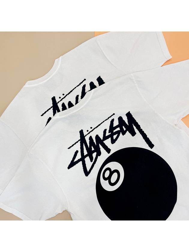 8 ball pigment short sleeve tshirt - STUSSY - BALAAN 3