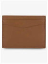 Flat Leather Card Wallet Cinnamon - MARNI - BALAAN 1