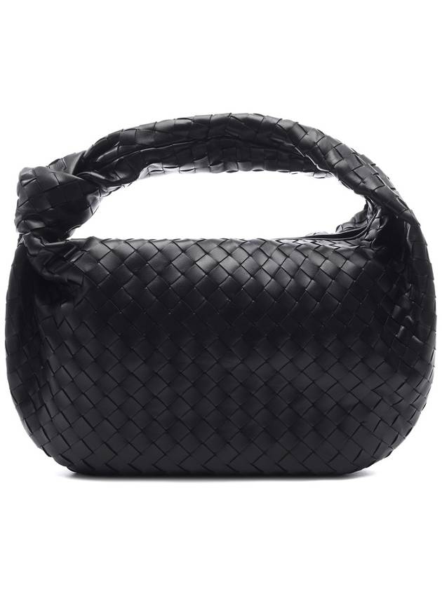 Intrecciato Jody Small Shoulder Bag Black - BOTTEGA VENETA - BALAAN 3