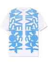 Universal Print Short Sleeve T-Shirt White - BURBERRY - BALAAN 2