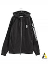 Logo FZ hooded jacket black - HYDROGEN - BALAAN 2