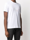 Stencil Logo Print Short Sleeve T-Shirt White - EMPORIO ARMANI - BALAAN 3