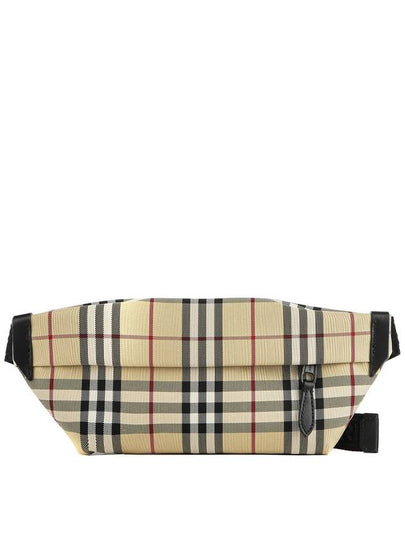 Vintage Check Motif Belt Bag Beige - BURBERRY - BALAAN 2