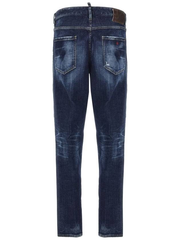 Basic Washing Skater Jeans Blue - DSQUARED2 - BALAAN 3