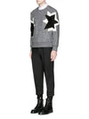 Double Star Sweatshirt Gray - NEIL BARRETT - BALAAN 7