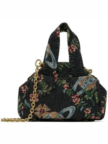 Archive Yasmine Small Tote Bag Black - VIVIENNE WESTWOOD - BALAAN 1