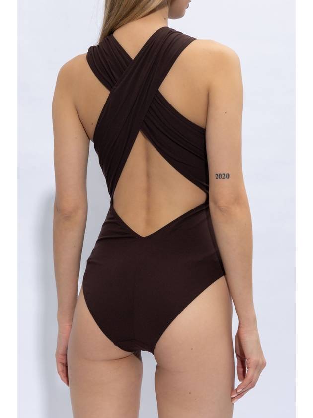 Ulla Johnson ‘Keiran’ One-piece Swimsuit, Women's, Brown - ULLA JOHNSON - BALAAN 3