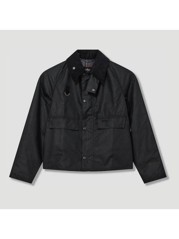 Spey Wax Jacket Black - BARBOUR - BALAAN 2