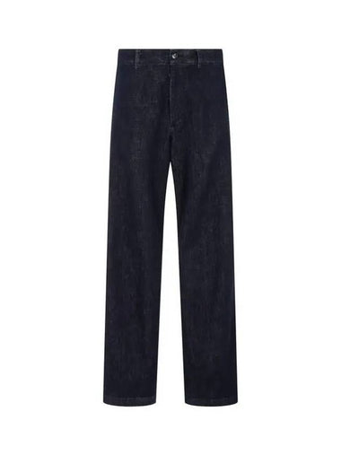 Men s side color combination wide jean blue 270623 - EMPORIO ARMANI - BALAAN 1