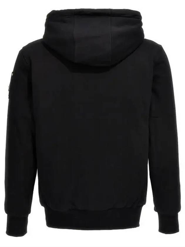 Classic Bunny Zip Up Hoodie Black Lining Black - MOOSE KNUCKLES - BALAAN 3