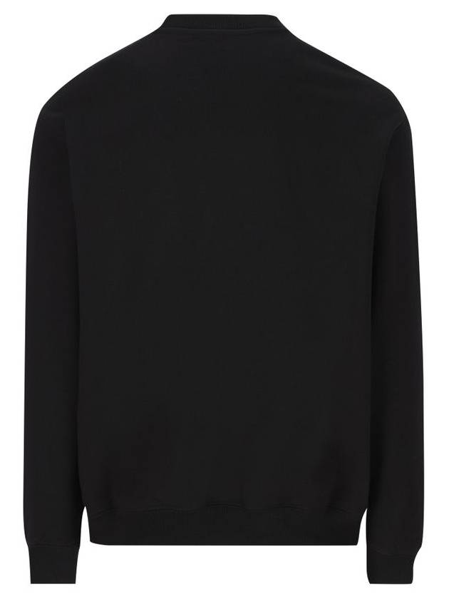 Embellished Logo Crew Neck Sweater Black - GUCCI - BALAAN 3