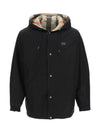 Reversible Check Hooded Jacket Archive Beige - BURBERRY - BALAAN 2