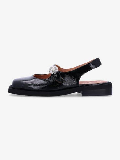 Marie Jane Slingback Black - GANNI - BALAAN 2