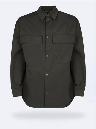 Two Pocket Long Sleeve Shirt Khaki - VALENTINO - BALAAN 2