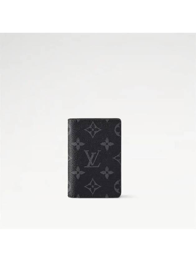 Pocket Organizer Monogram Card Wallet Black - LOUIS VUITTON - BALAAN 2