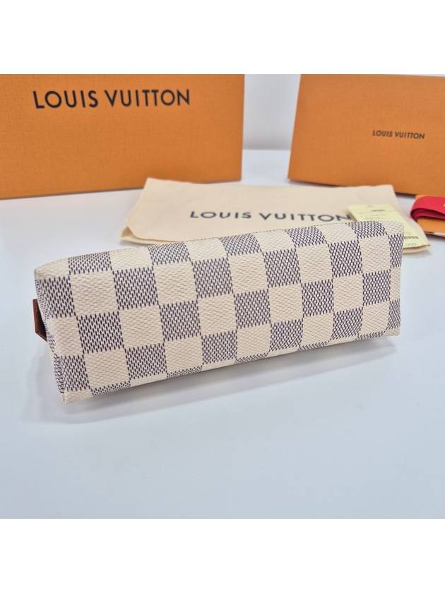 Damier Azur Cosmetic Pouch Bag - LOUIS VUITTON - BALAAN 4