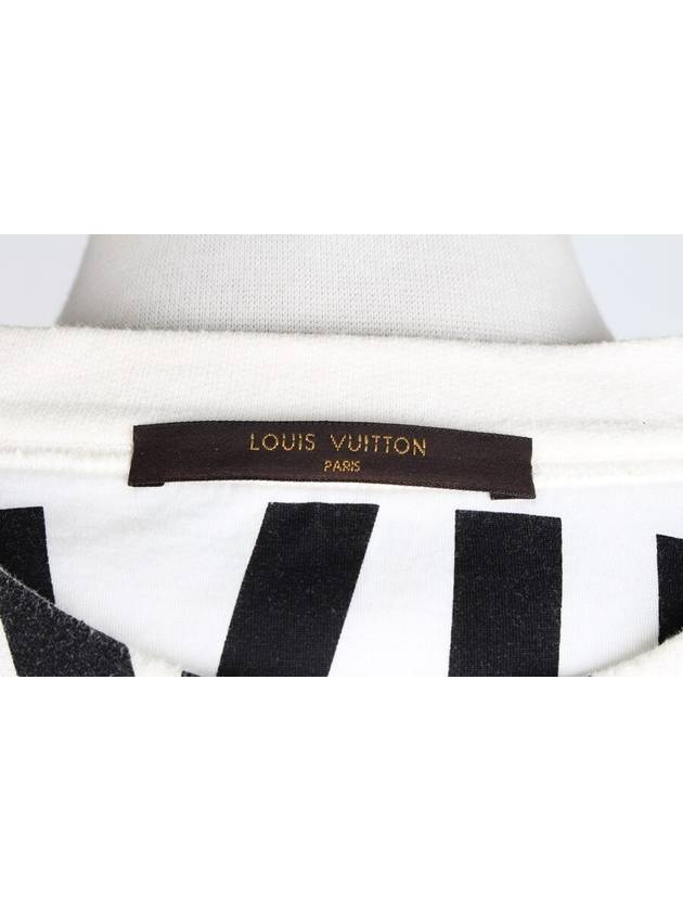 Fragment Print Short Sleeve T Shirt XL - LOUIS VUITTON - BALAAN 7