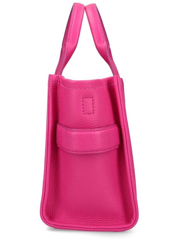 Small Leather Tote Bag Fuchsia - MARC JACOBS - BALAAN 6