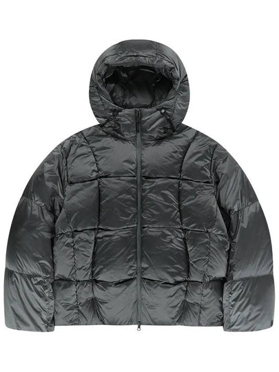 Fade Goose Down Short Puffer Charcoal - OFFGRID - BALAAN 2