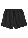 Light Isoli Elasticated Shorts Black - GANNI - BALAAN 6