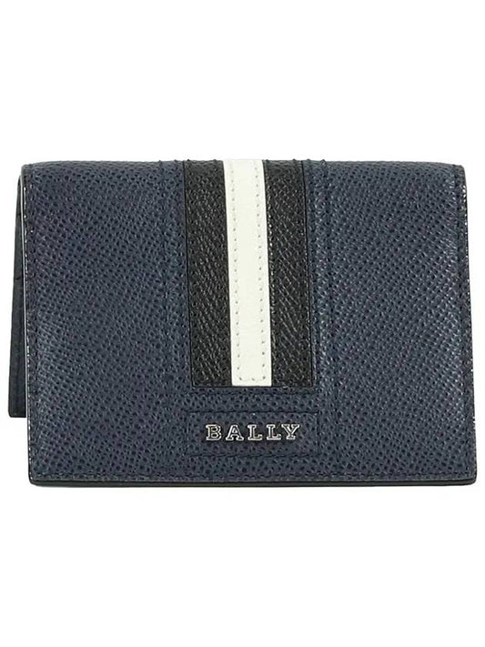 Tolder Card Wallet Navy - BALLY - BALAAN.