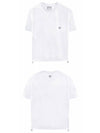 Cotton String Round Short Sleeve T-Shirt White - WOOYOUNGMI - BALAAN 5