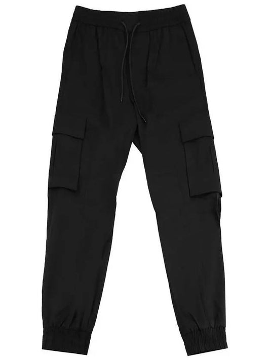 Wool Blended Track Pants Black - JUUN.J - BALAAN 2