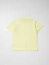 Kids Kill the Bear Printing Round Short Sleeve T Shirt Yellow PGAA002S22JER001 1860 - PALM ANGELS - BALAAN 2