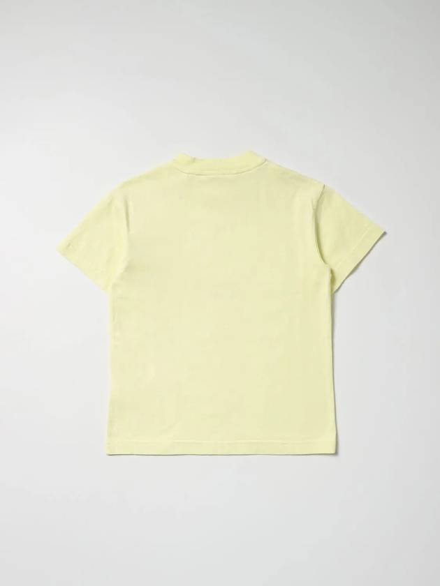 Kids Kill the Bear Printing Round Short Sleeve T Shirt Yellow PGAA002S22JER001 1860 - PALM ANGELS - BALAAN 2