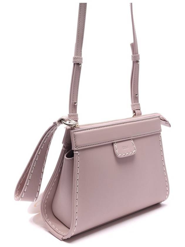 Edith Leather Shoulder Bag Purple - CHLOE - BALAAN 4