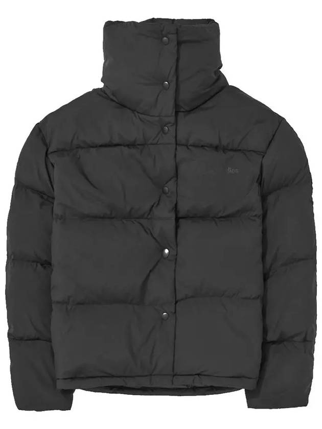 High-neck Down Puffer Short Padding Black - ACNE STUDIOS - BALAAN 2