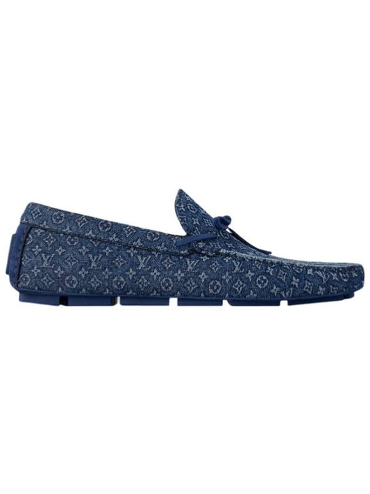 LV Driver Monogram Loafer Blue - LOUIS VUITTON - BALAAN 1