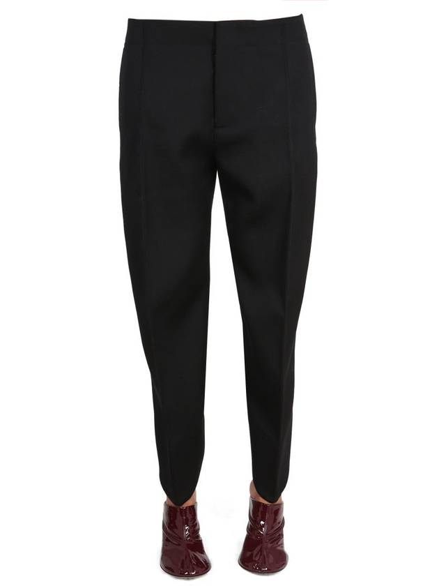 Black Wool Trousers 708514VKIV01000 B0020297345 - BOTTEGA VENETA - BALAAN 2