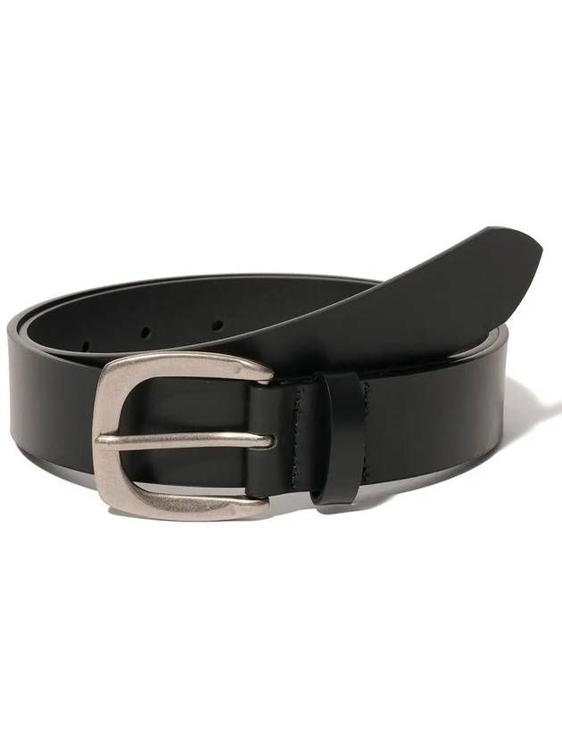 BL008 Casual Men Women Leather Belt 28mm Black - LE MASQUE - BALAAN 3