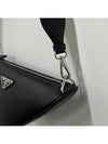 Triangle Logo Cross Bag Black - PRADA - BALAAN 8