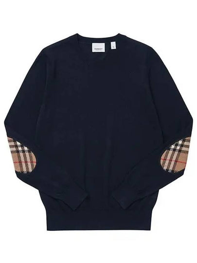 Bempton Knit Top Navy - BURBERRY - BALAAN 2