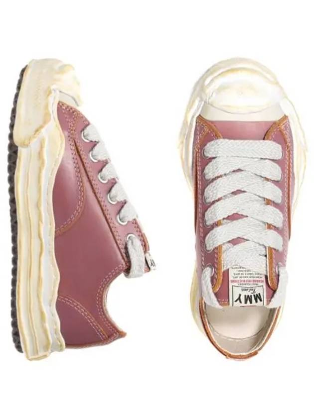 Leather Low Sneakers Women s - MIHARA YASUHIRO - BALAAN 1