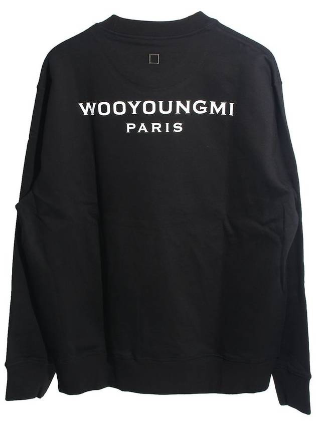 Back Logo Sweatshirt Black - WOOYOUNGMI - BALAAN 2