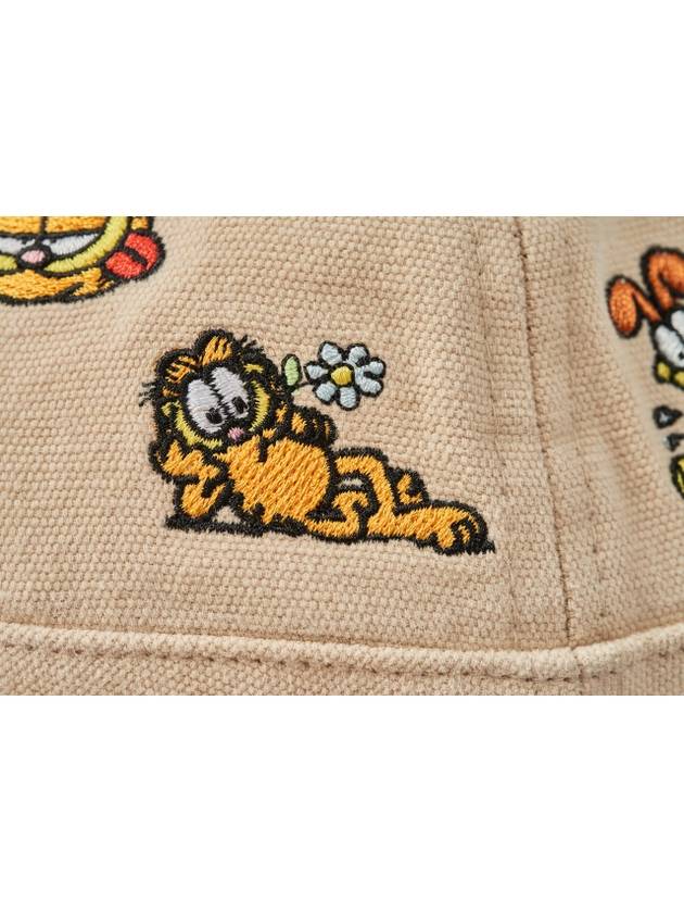 Garfield Bucket Hat Beige - PALACE - BALAAN 2