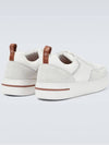 Newport Technical Fabric Walk Sneakers White - LORO PIANA - BALAAN 5