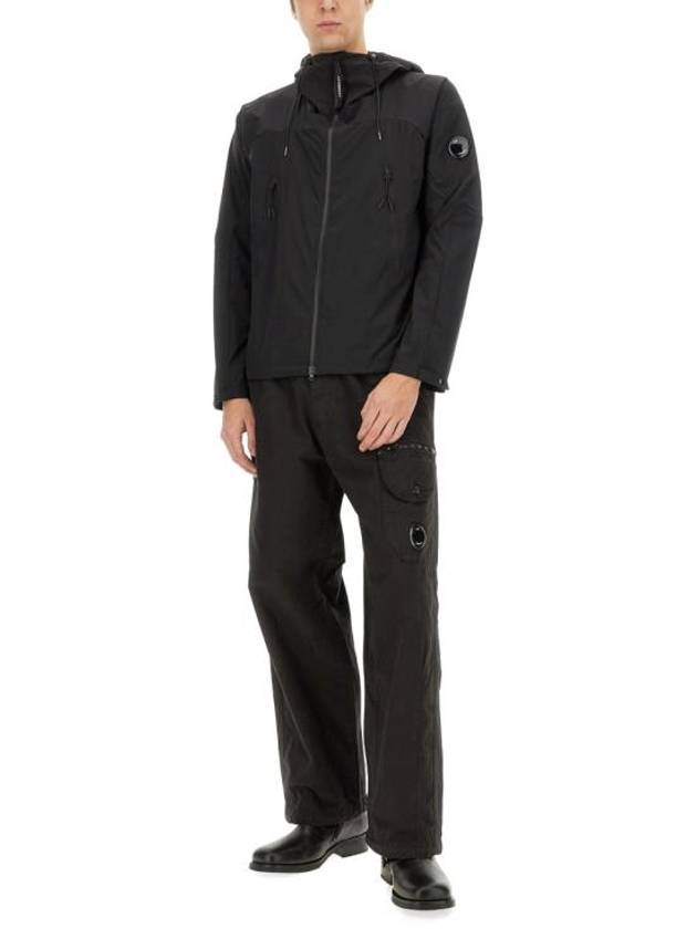 Protek Hooded Jacket Black - CP COMPANY - BALAAN 3