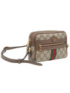 GG Supreme Canvas WEB Ophidia Mini Cross Bag - GUCCI - BALAAN 3