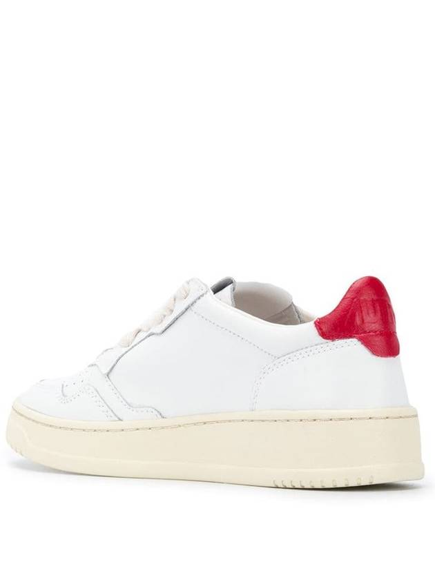 Action Red Tab Low Top Sneakers White - AUTRY - BALAAN 4