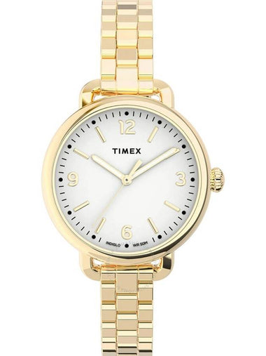 Timex Essential Collection Quartz White Dial Ladies Watch TW2U60600 - TIMEX - BALAAN 1